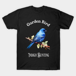 Garden Bird Indigo Bunting T-Shirt